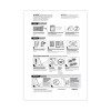 Damage-Free Hanging Picture Hanging Strip Pairs, Holds Up To 4 Lb, Large: 0.75" x 3.65", White, 4/Pack