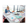 Page Flags In Desk Grip Dispenser, 1 x 1.75, Blue, 200/Dispenser
