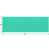Better Than Paper Bulletin Board Roll, 4 Ft X 12 Ft, Teal