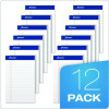 Perforated Writing Pads, Narrow Rule, (50) White 5 x 8 Sheets, Dozen