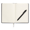 Hardcover Business Journal, 1-Subject, Narrow Rule, Black Cover, (96) 8 x 5.5 Sheets
