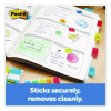 1" Plain Solid Color Tabs, 1/5-Cut, Assorted Colors, 1" Wide, 36/Pack