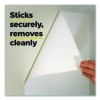 Easy-Erase Whiteboard Sheets, Plastic Surface, 9.1 x 9.1, White, 2/Pack