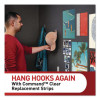 Damage-Free Hanging Clear Refill Strips, Value Pack Assortment: (8) Medium(0.73" x 2.75"), (8) Small (0.62" x 2.12"), 16/Pack