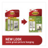 Damage-Free Hanging Picture Hanging Strip Pairs, (16) Large (0.75" x 3.65"), (12) Medium (0.63" x 2.75"), White, 28/Pack