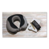 U-Shaped Memory Foam Travel Pillow, One Size Fits Most, 12.6 x 3.74 x 12.2, Gray/Black