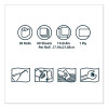 Advanced Shopmax Wiper 450, 11 X 9.4, Blue, 60/Roll, 30 Rolls/Carton