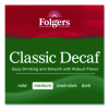 Classic Decaf Ground Coffee, Classic Roast Decaffeinated, 19.2 Oz, Can, 6/Carton