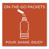 On The Go, Iced Tea, 0.16 Oz Packets, 30/Box