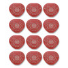 Health Gards Vinyl Urinal Screen, Cherry Scent, 7.75 X 6.88, Red, Dozen