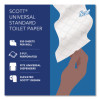 Essential Standard Roll Bathroom Tissue For Business, Septic Safe, 2-Ply, White, 550 Sheets/Roll, 80 Rolls/Carton