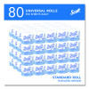 Essential Standard Roll Bathroom Tissue For Business, Septic Safe, 2-Ply, White, 550 Sheets/Roll, 80 Rolls/Carton