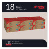 L10 Towels Pop-Up Box, 1-Ply, 12 x 10.25, White, 125/Box, 18 Boxes/Carton