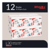 L30 Towels, Quarter Fold, 12.5 x 12, 90/Polypack, 12 Polypacks/Carton