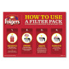 Coffee Filter Packs, Classic Roast, .9 Oz, 10 Filters/Pack, 4 Packs/Carton