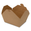 Champpak Carryout Boxes, #4, 7.75 x 5.5 x 3.5, Brown, Paper, 160/Carton