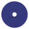 Diamond Floor Pads, 20" Diameter, Purple, 5/Carton