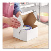 White One-Piece Non-Window Bakery Boxes, 6 x 6 x 4, White, Paper, 250/Bundle