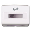 Scottfold Folded Towel Dispenser, 10.75 X 4.75 X 9, White