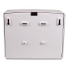 Scottfold Folded Towel Dispenser, 10.75 X 4.75 X 9, White