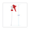 General Purpose Trigger Sprayer, 9.25" Tube, Fits 24 Oz And 32 Oz Bottles, Red/White, 24/Carton