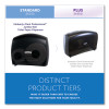 Jrt Jr. Escort Jumbo Bathroom Tissue Dispenser, 13.33 x 5.75 x 16, Smoke