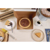 White One-Piece Non-Window Bakery Boxes, 10 x 10 x 2.5, White, Paper, 250/Carton