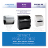 Lev-R-Matic Roll Towel Dispenser, 13.75 x 9.25 x 11.75, Smoke