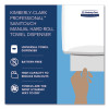 Sanitouch Hard Roll Towel Dispenser, For 1.5" Core, 12.63 x 10.2 x 16.13, Smoke