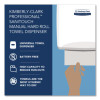 Sanitouch Hard Roll Towel Dispenser, For 1.5" Core, 12.63 x 10.2 x 16.13, Smoke