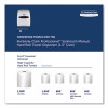 Sanitouch Hard Roll Towel Dispenser, For 1.5" Core, 12.63 x 10.2 x 16.13, White