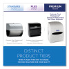Sanitouch Hard Roll Towel Dispenser, For 1.5" Core, 12.63 x 10.2 x 16.13, White