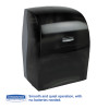 Sanitouch Hard Roll Towel Dispenser, For 1.75" Core, 12.63 x 10.2 x 16.13, Smoke