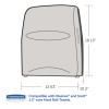Sanitouch Hard Roll Towel Dispenser, For 1.75" Core, 12.63 x 10.2 x 16.13, Smoke