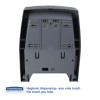 Sanitouch Hard Roll Towel Dispenser, For 1.75" Core, 12.63 x 10.2 x 16.13, Smoke