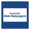 Automatic Dish Detergent, Lemon Scent, Powder, 1 Oz Pack, 200/Carton