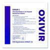 Oxivir Tb Disinfectant Wipes Refill, 11 x 12, Unscented, White, 160 Wipes/Refill Pouch, 4 Refill Pouches/Carton