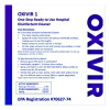 Oxivir 1 Wipes, 1-Ply, 6 x 7, 160/Canister, 12 Canisters/Carton