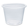 Conex Complements Portion/Medicine Cups, 1 Oz, Plastic, Clear, 125/Bag, 20 Bags/Carton