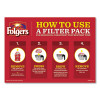 Coffee Filter Packs, 100% Colombian, 1.4 Oz Pack, 40/Carton