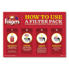 Coffee Filter Packs, Classic Roast, 1.4 Oz Pack, 40/Carton