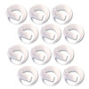 Wall Mount Holder, 6 x 6 x 4, White, 12/Carton