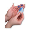 Clean-Ups Hand Cleaning Pads, Cloth, 1-Ply, 3" Dia, Mild Floral Scent, 60/Tub