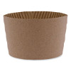 Cup Sleeves, Fits 10 Oz To 20 Oz Hot Cups, Kraft, 1,200/Carton