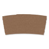 Cup Sleeves, Fits 10 Oz To 20 Oz Hot Cups, Kraft, 1,200/Carton