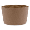 Cup Sleeves, Fits 10 Oz To 20 Oz Hot Cups, Kraft, 1,200/Carton