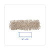 Industrial Dust Mop Head, Cotton, 24 x 3, White