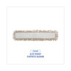 Industrial Dust Mop Head, Cotton, 36 x 3, White