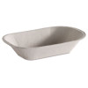 Savaday Molded Fiber Food Tray, 4 x 6, Beige, Paper, 250/Bag, 4 Bags/Carton