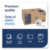 Premium Bath Tissue Roll With Opticore, Septic Safe, 2-Ply, White, 800 Sheets/Roll, 36 Rolls/Carton